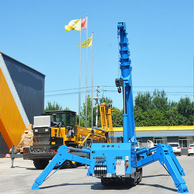 Durable Reliable Spider Lift Crane In Tight Spaces EURO 5 Certified