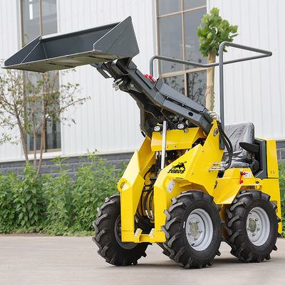 qualité  Mini Skid Steer Loader EPA Approved Small Crawler Loader Diesel Powered Multiple color options usine