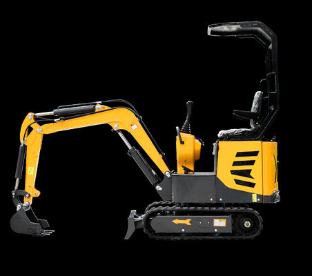 Excavateur mini Toros multifonctionnel de 1 tonne, micro-excavateur avec moteur Koop