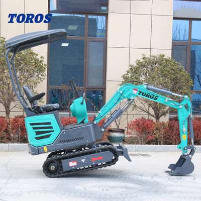 équipement de creusement compact de mini excavatrice de pleine fonction du ménage 1200kg