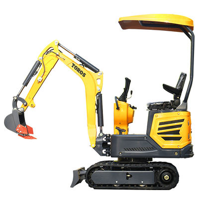équipement de creusement compact de mini excavatrice de pleine fonction du ménage 1200kg