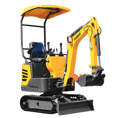 mini machine portative de l'excavatrice 1.2Ton multifonctionnelle avec l'attachement