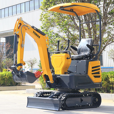 mini machine portative de l'excavatrice 1.2Ton multifonctionnelle avec l'attachement