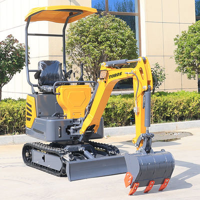 mini machine portative de l'excavatrice 1.2Ton multifonctionnelle avec l'attachement