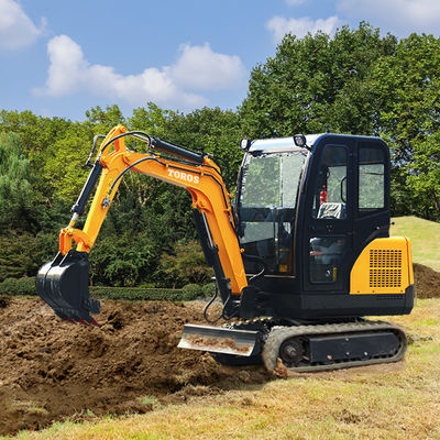 EURO 5 Mini-excavatrice de 2 tonnes Petite excavatrice ménagère Faible consommation
