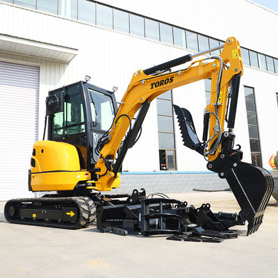 Compacte fiable TE-35s mini excavateur hydraulique avec 0,09m3 capacité de seau