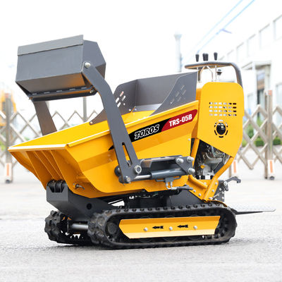 Une construction robuste, mini-crawler avec pneus pneumatiques / solides