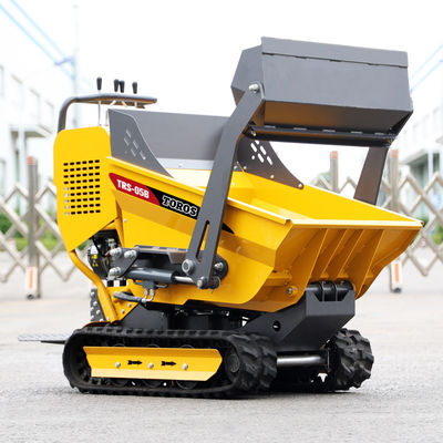 Une construction robuste, mini-crawler avec pneus pneumatiques / solides