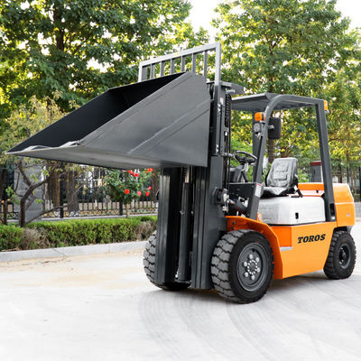 Levé lourd 2-3 tonnes chariot élévateur diesel 3-4 mètres longueur totale