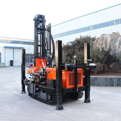 Équipement de forage de puits d'eau portable de 300 mm de diamètre alimenté au diesel