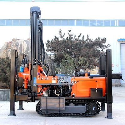 Équipement de forage de puits d'eau portable de 300 mm de diamètre alimenté au diesel