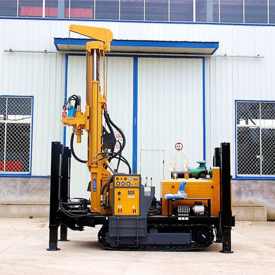 opération facile montée par chenille de machine de forage de puits d'eau d'installation de forage de 300mm