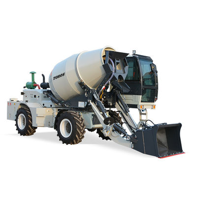 Camion malaxeur à béton 6x4 très efficace avec max. Hauteur de décharge 3,8 m