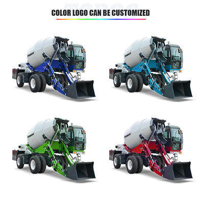 Certifié par l'EPA 10-20m3 Ciment Mixer Truck Ciment Mixer Véhicule d'approvisionnement en eau manuel