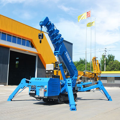 Approbation de l'EPA Petite grue à araignée de 3 tonnes 5 tonnes Grue à rampe