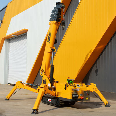 Approbation de l'EPA Petite grue à araignée de 3 tonnes 5 tonnes Grue à rampe