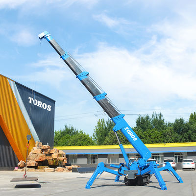 Approbation de l'EPA Petite grue à araignée de 3 tonnes 5 tonnes Grue à rampe