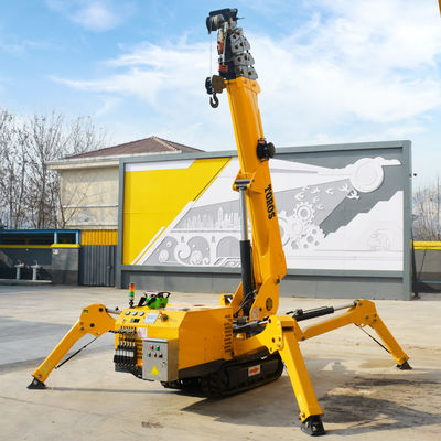 Approbation de l'EPA Petite grue à araignée de 3 tonnes 5 tonnes Grue à rampe