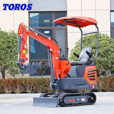 Certification de l'EPA 1,8 tonne Mini-excavatrice Petite chargeuse dans les espaces restreints