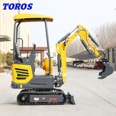 Des travaux routiers personnalisables Une mini-excavatrice de 1 tonne Certification CE
