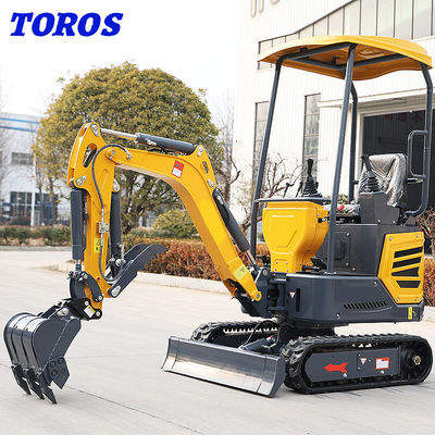 Ce Epa 1 tonne Excavator mini excavateur portable pour la construction agricole