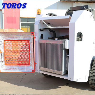 Travaux routiers 18,2 kW hydraulique à dérapage à direction de béton