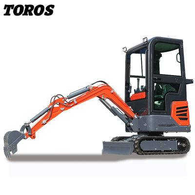 Excavateur mini-crawler de 1,2 tonne avec certification CE EPA EURO 5