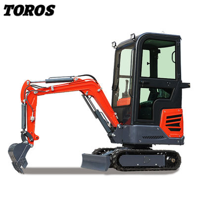 930 mm largeur du châssis 1200 kg mini creuseuse pour la construction légère
