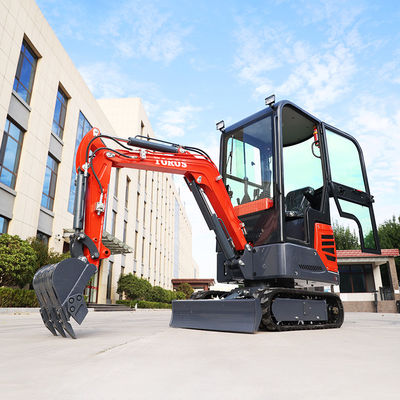 Mini excavatrice 1.2T de chenille de vitesse réglable pour des projets à petite échelle