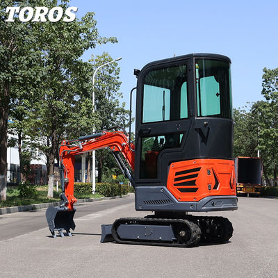 Excavateur mini à chenille de 1,2 tonnes très maniable largeur de voie 180 mm
