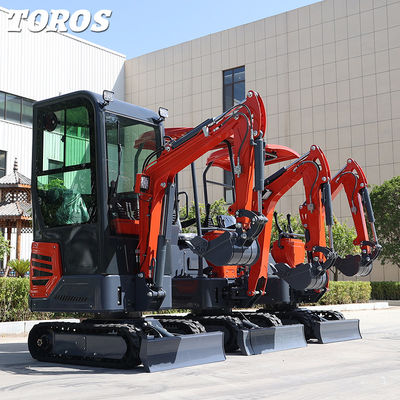 Excavateur mini-crawler 1200 kg Poids de fonctionnement