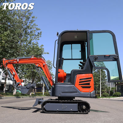 Excavateur mini à chenille de 1,2 tonnes très maniable largeur de voie 180 mm