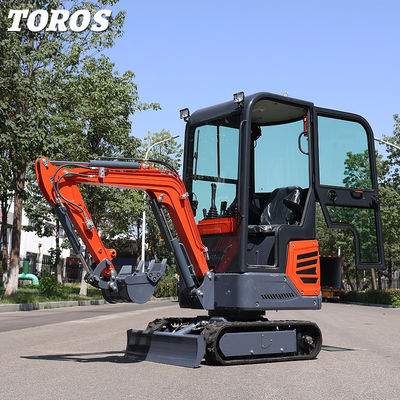 Excavateur mini rampant léger Max. Profondeur de creusement verticale 1655 mm