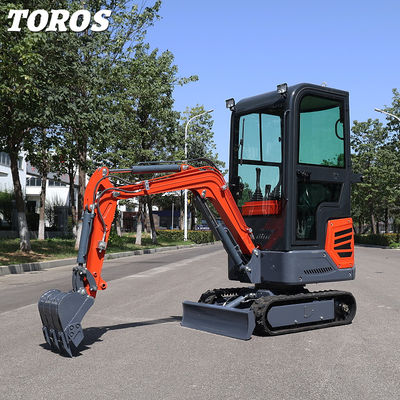 Excavateur mini-crawler de 1 tonne personnalisable avec dégagement au sol de 405 mm