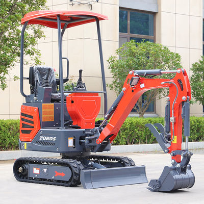 Excavateur mini-crawler de 1,2 tonne avec certification CE EPA EURO 5
