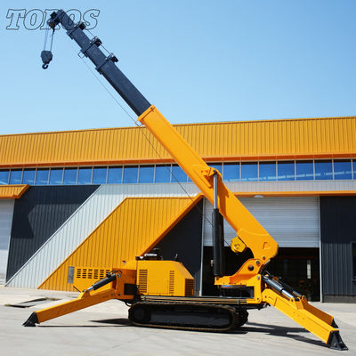 Crane élévateur à araignée fiable et durable dans des espaces restreints EURO 5 certifié