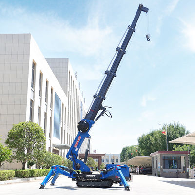 Commercial Blue Small Crawler Spider Crane 8000KG Facile à utiliser