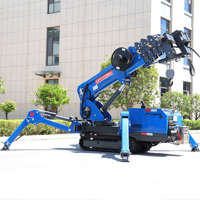 TOROS Tracked Spider Crane pour l' ingénierie de l' espace étroit