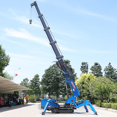Crane élévateur à araignée fiable et durable dans des espaces restreints EURO 5 certifié