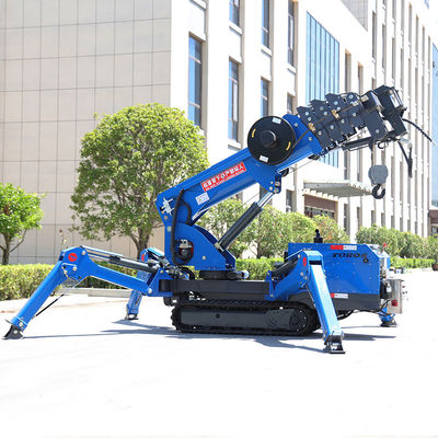 TOROS Tracked Spider Crane pour l' ingénierie de l' espace étroit
