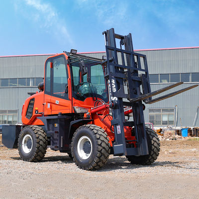 5 tonnes de chariot élévateur tout terrain diesel EURO 5 certifié