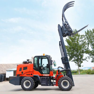 Camion élévateur extérieur de petite taille à haute performance avec type de cabine fermée