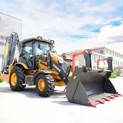 Machine de chargement à remorque à grande capacité pour la construction