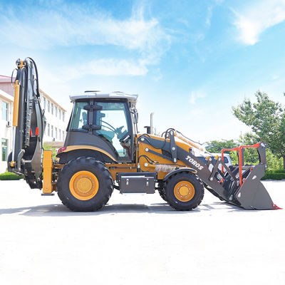 Machine de chargement à remorque à grande capacité pour la construction