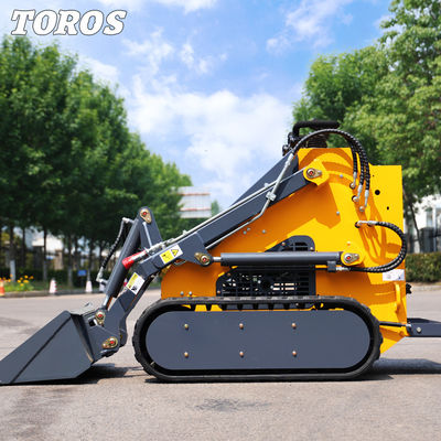 Mini chargeur de direction à patins à moteur diesel pour la construction