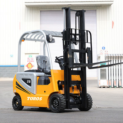 CE 4-6m Hauteur de levage 2 tonnes Chariot élévateur électrique Fonctionnement fiable