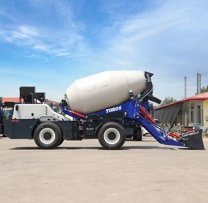 4 × 2 machines à mélanger le béton camion prêt à mélanger le béton camion pour les chantiers de construction