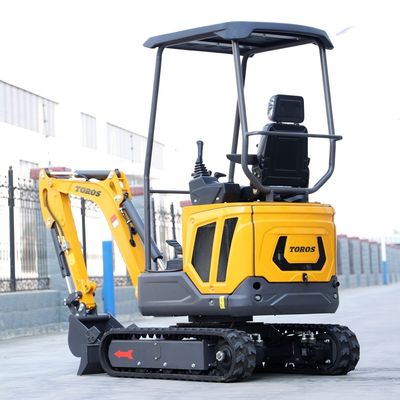 920mm Distance de centre de piste Mini Excavateur à rampe pour une productivité accrue
