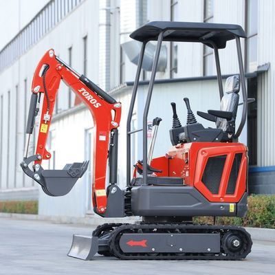 Mini-excavatrice à moteur abordable pour les petits projets d'excavation