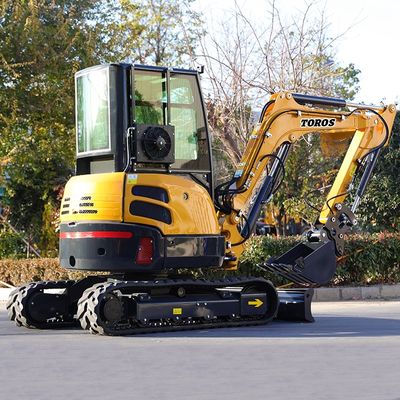 Mini-excavatrice de 3,5 tonnes moteur Kubota petite excavation CE EPA EURO5 micro-excavateur